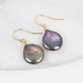 Coin Pearl Gold Fill Earrings
