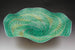 Green Large Fluted Bowl Shell Pattern