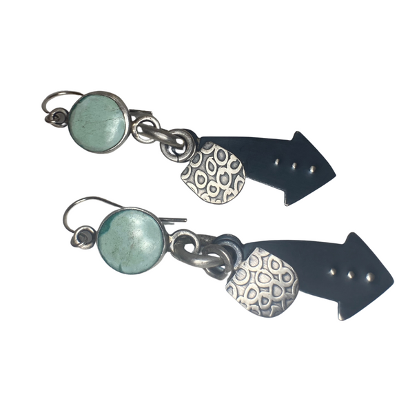 Tibetan Turquoise Earrings