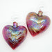 Marble Red Heart Ornament