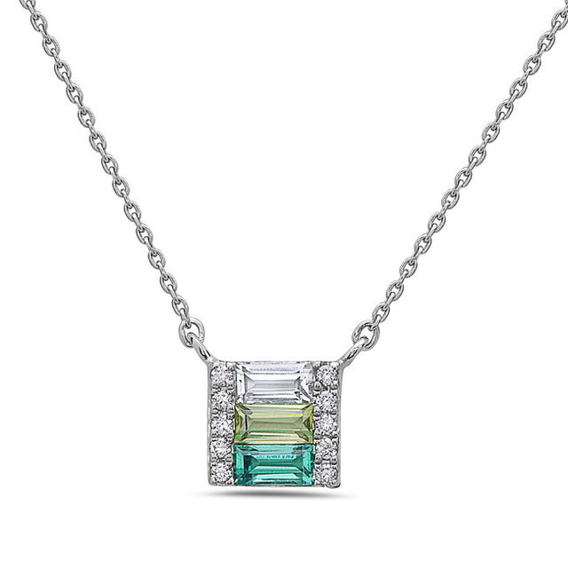 Peridot Ombre Necklace