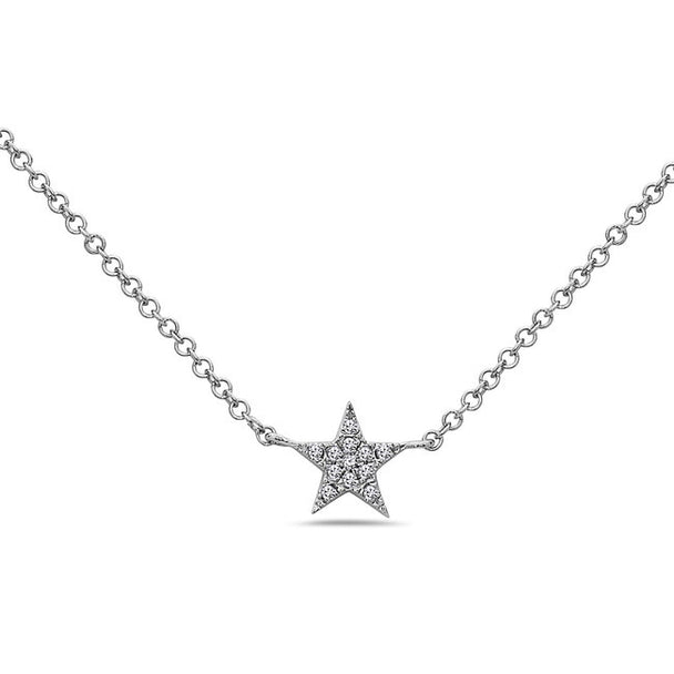 Diamond Star Necklace