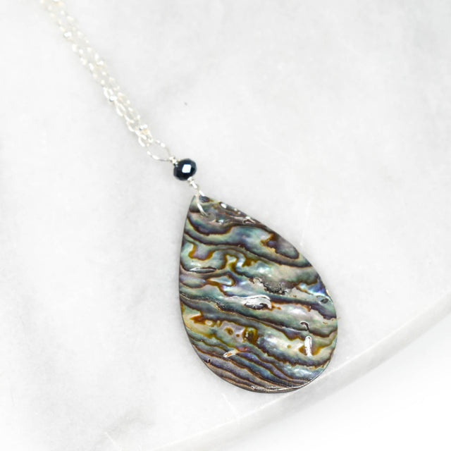Paua and Crystal Necklace