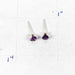 Amethyst Post Earrings