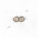 Hammered Silver Post Earrings