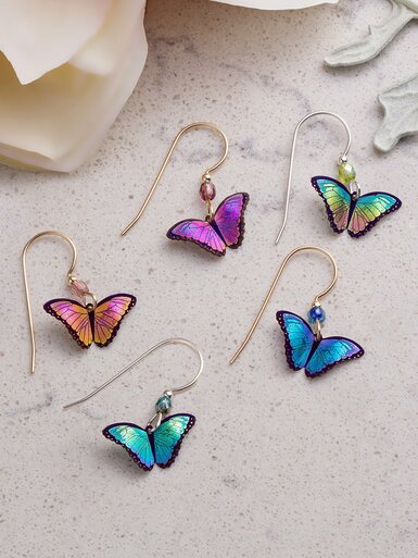 Petite Bella Butterfly Earrings