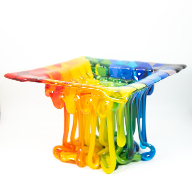 Rainbow Glass Sculpture