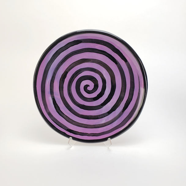 Confetti Dinner Plate Purple