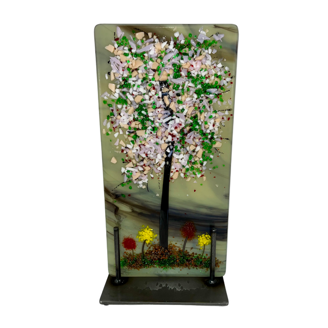 Cherry Blossom With Flowers