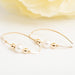 Gold Fill Earring With Pearl